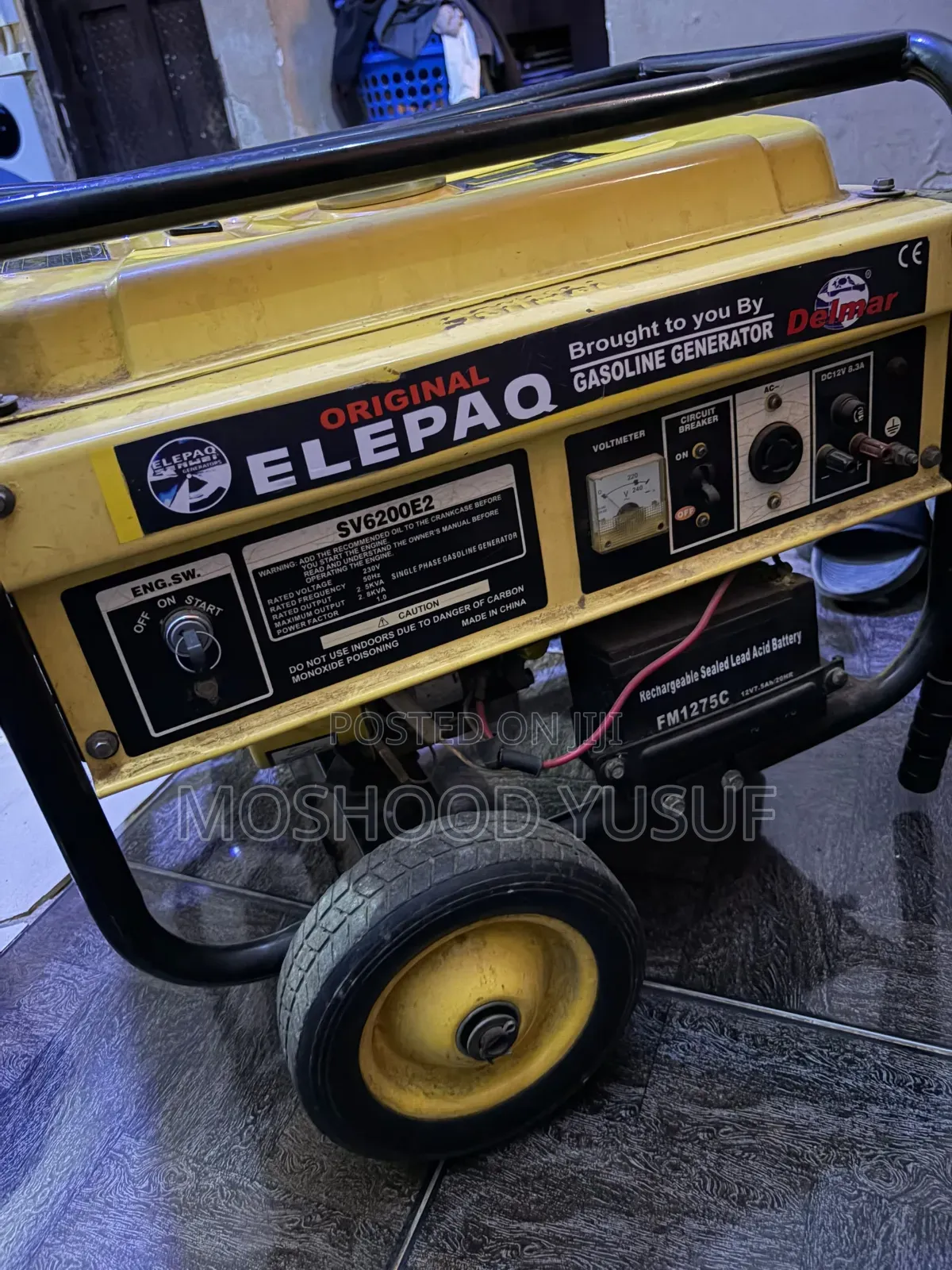 Senwei 4.5kva Generator SV6200E2 Key Starter Copper Coil