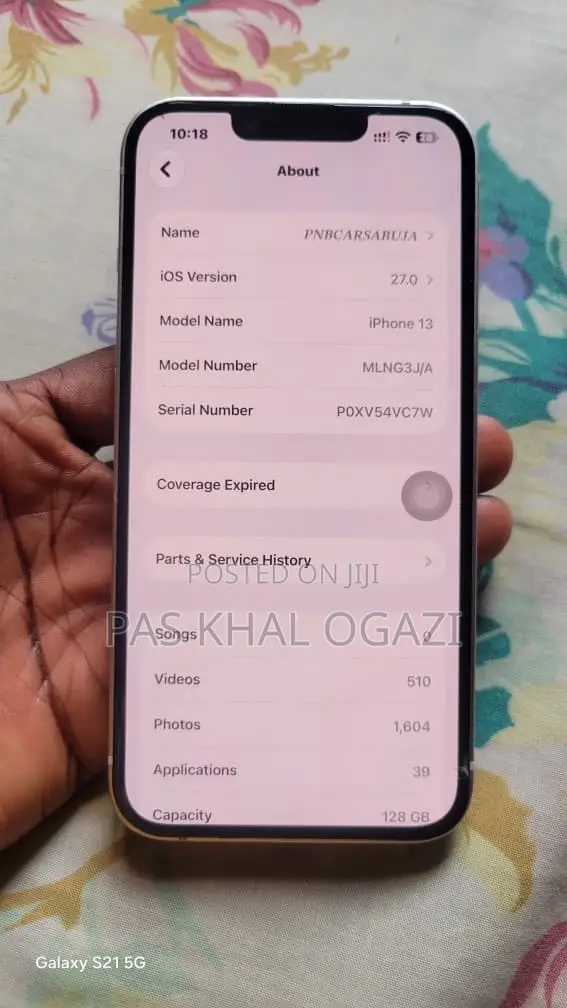 Apple iPhone 13 128 GB Rose Gold