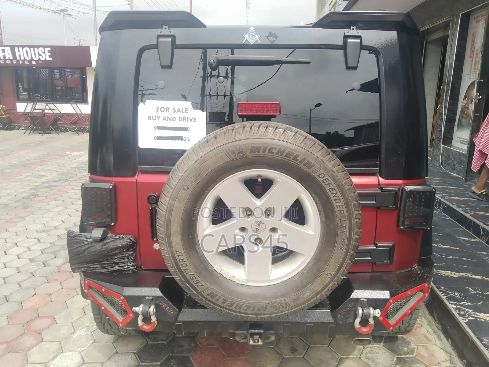 Jeep Wrangler 2010 Red