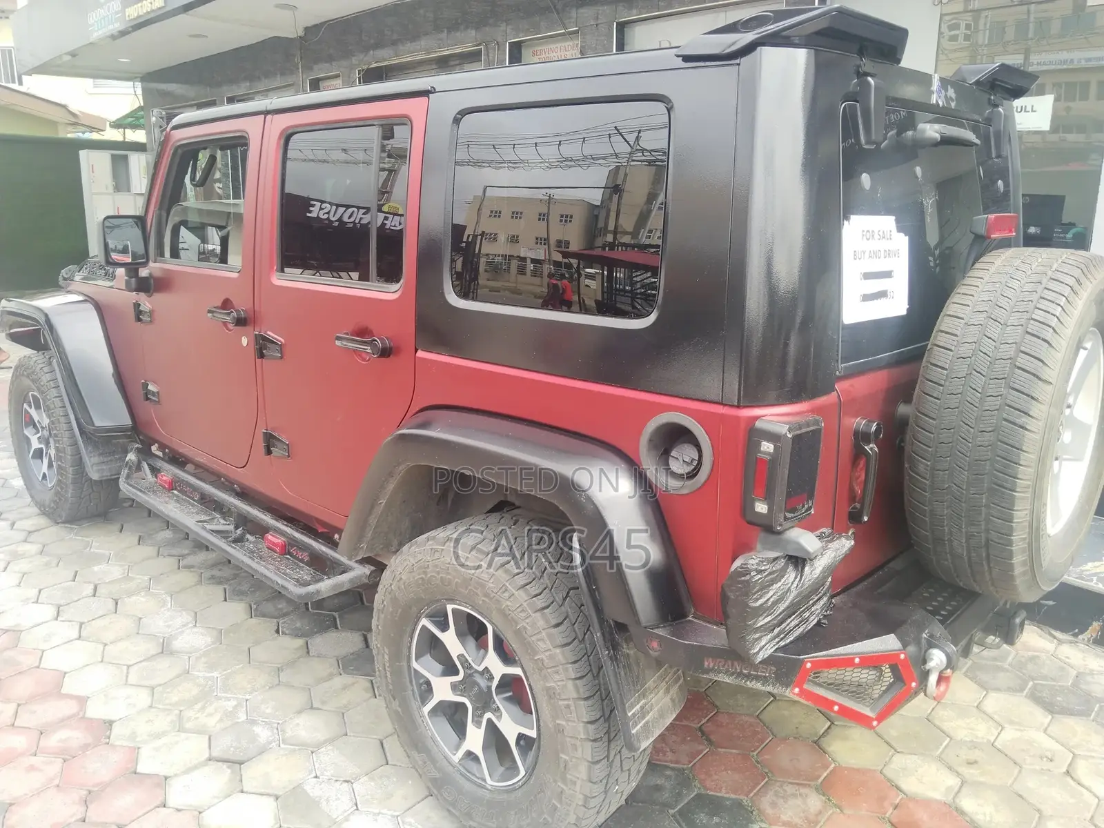Jeep Wrangler 2010 Red
