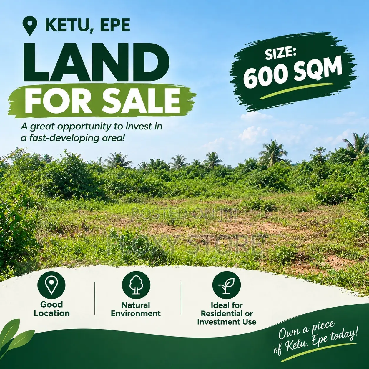 Land in Ketu Epe for Sale