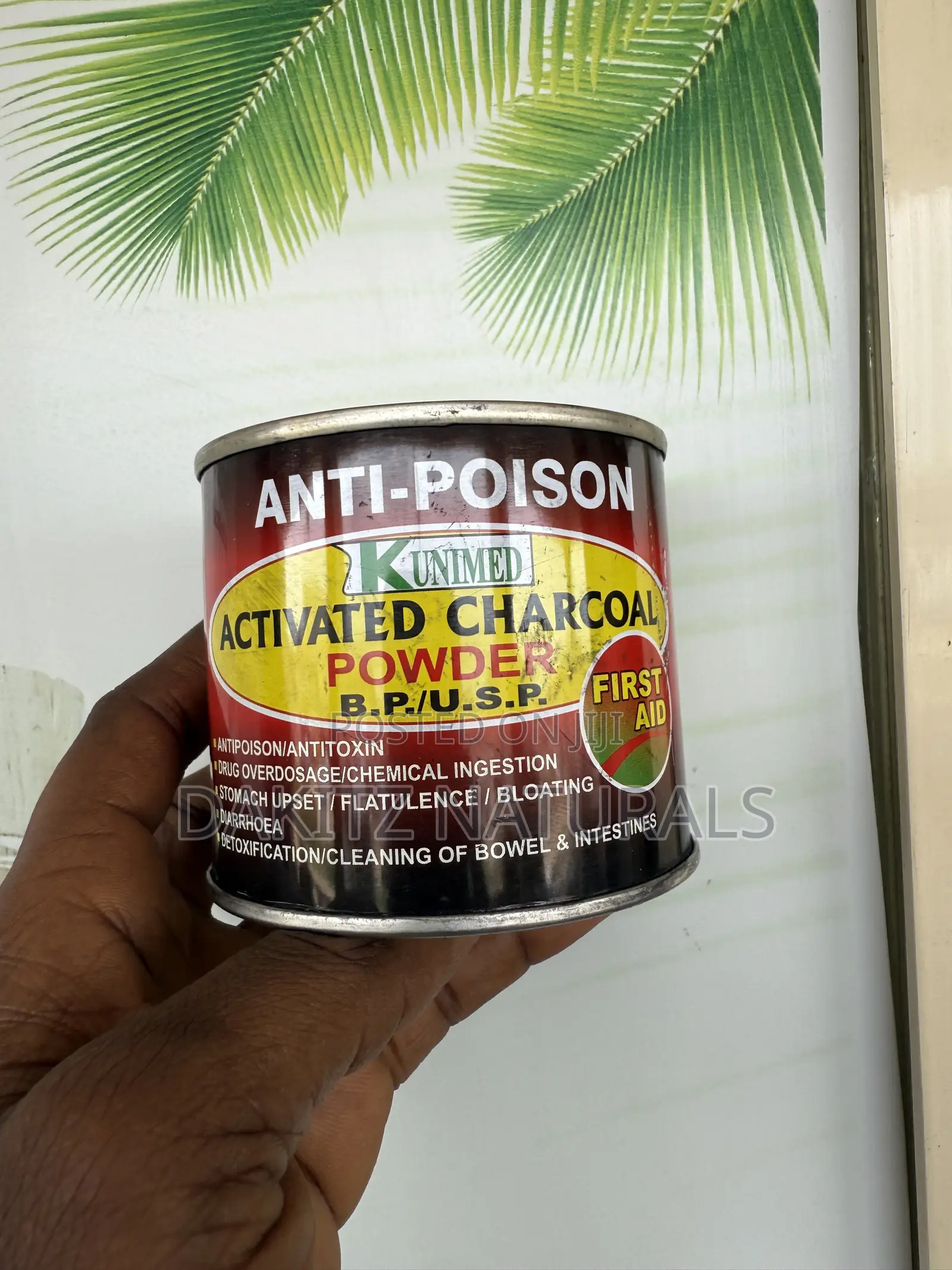 Activated Charcoal for System Detoxification, Cleansing, Binder