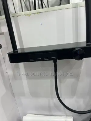 Matte Black Thermostatic Multi Function Shower System
