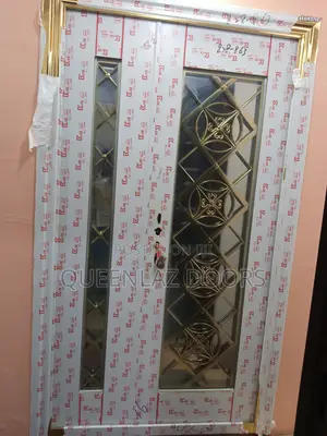 4ft Only Glass Gold Door