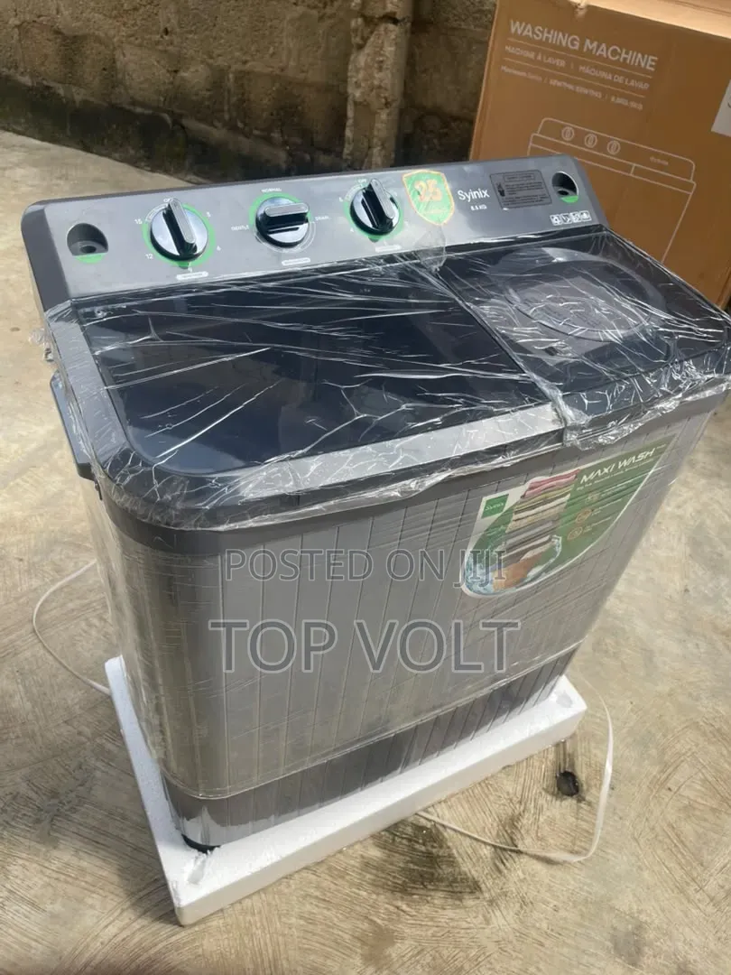 Synix 8.5KG Semi Automatic Laundry Machine