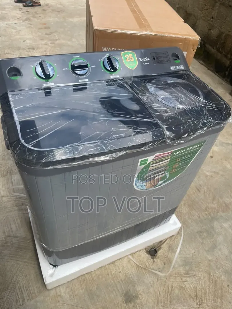 Synix 8.5KG Semi Automatic Laundry Machine