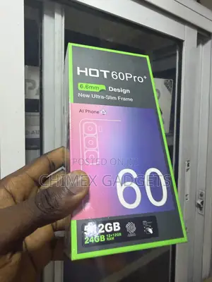 New Infinix Hot 60 Pro+ 256 GB Black