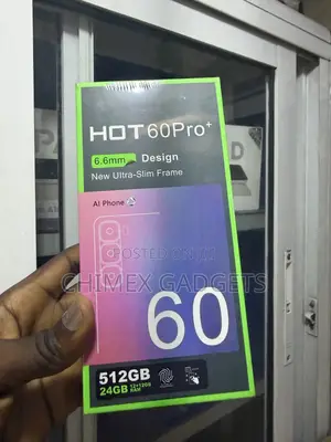 New Infinix Hot 60 Pro+ 256 GB Black