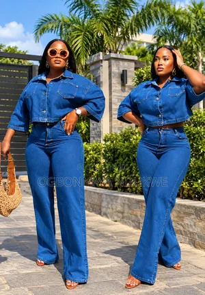 2 Piece Jeans Outfit