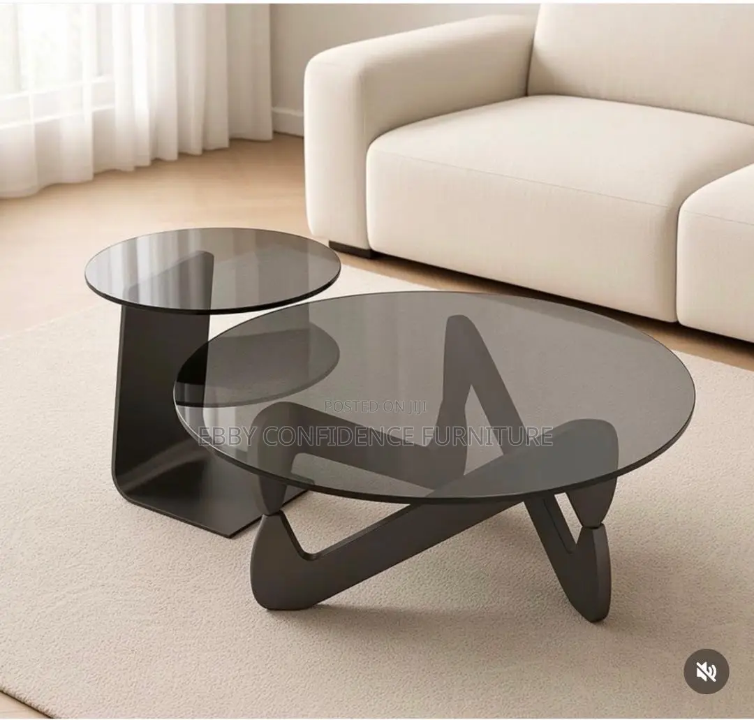 Latest Glass Centre Table With Side Stool