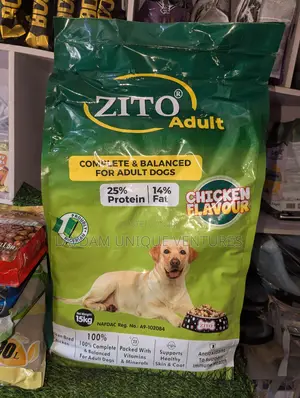 Zito Adult Dog Food 15kg – Complete Dry Dog Food