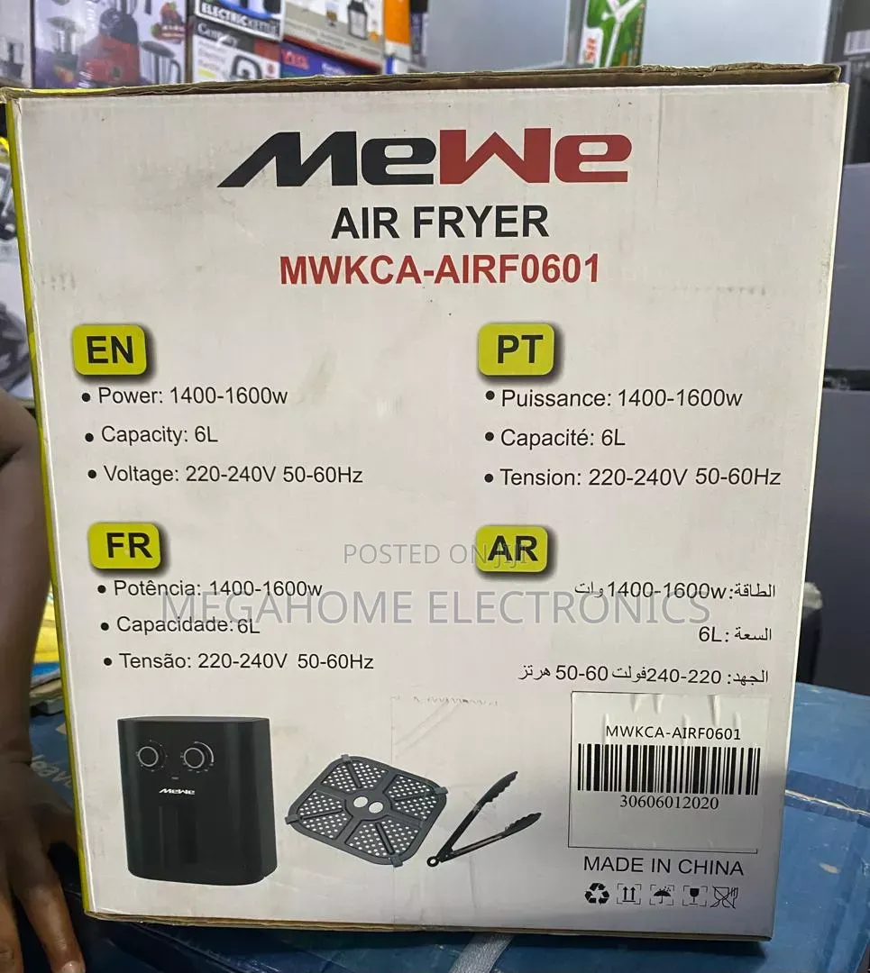 Mewe Airfryer 6L