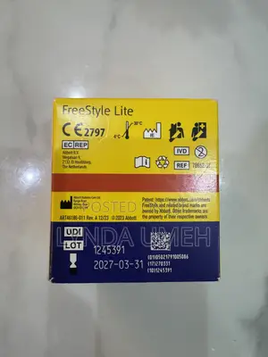 FreeStyle Lite Blood Glucose Test Strips – 50 Strips