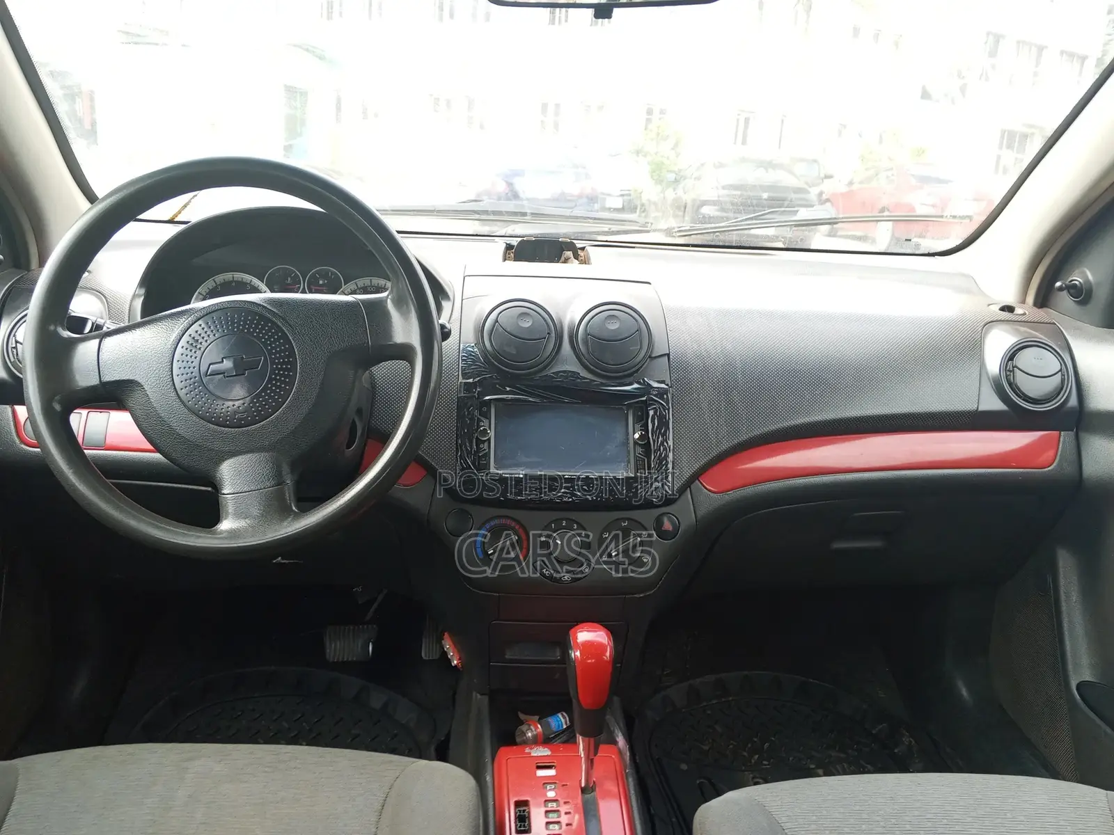 Chevrolet Aveo 2009 Red