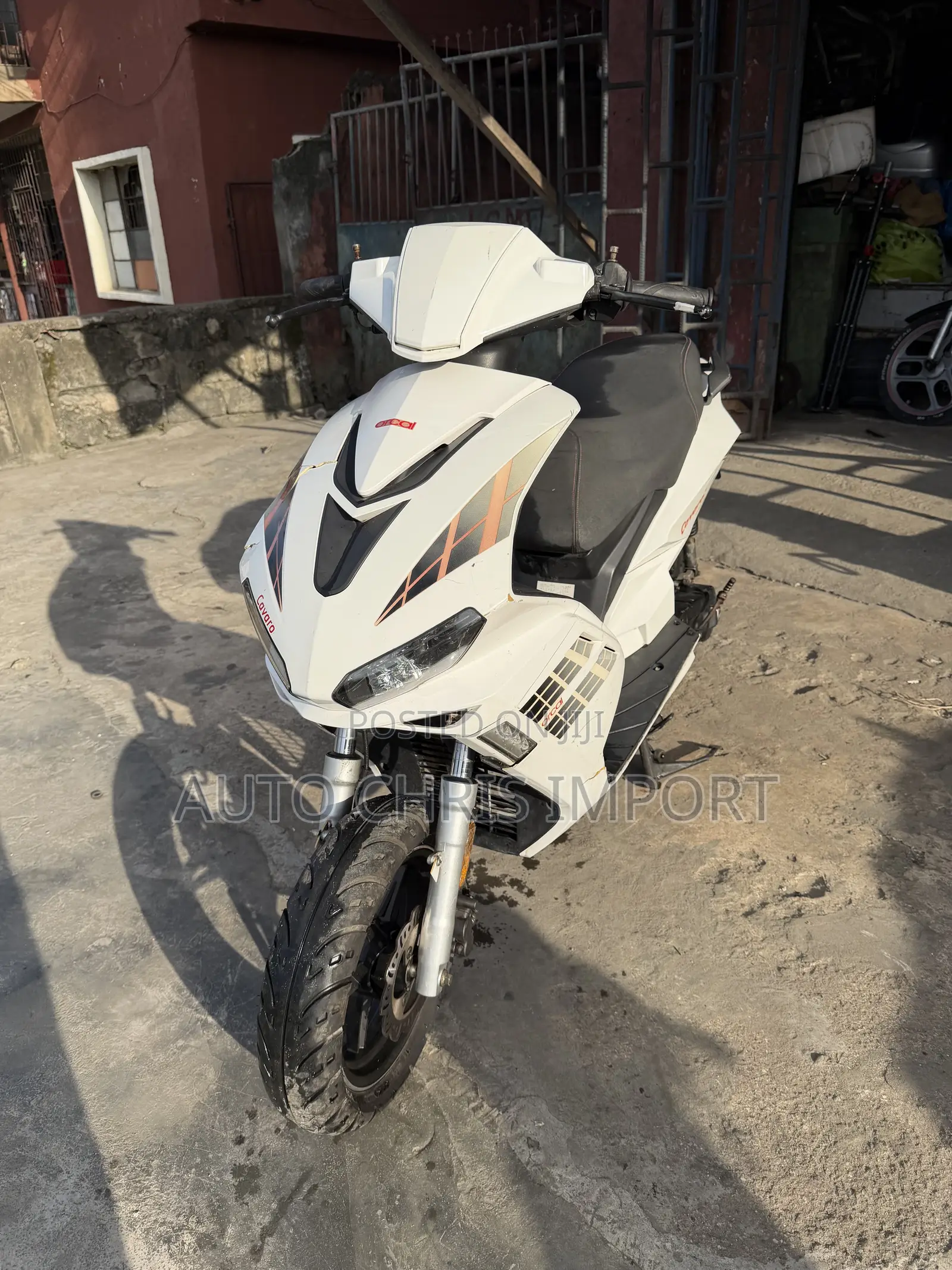 Motorcycle 2019 White