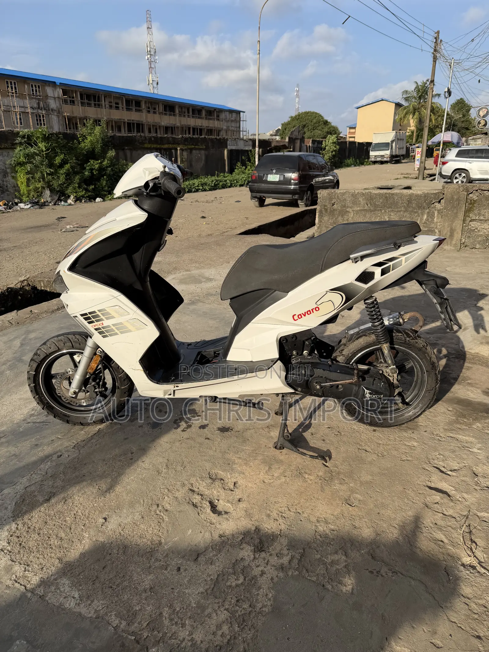 Motorcycle 2019 White
