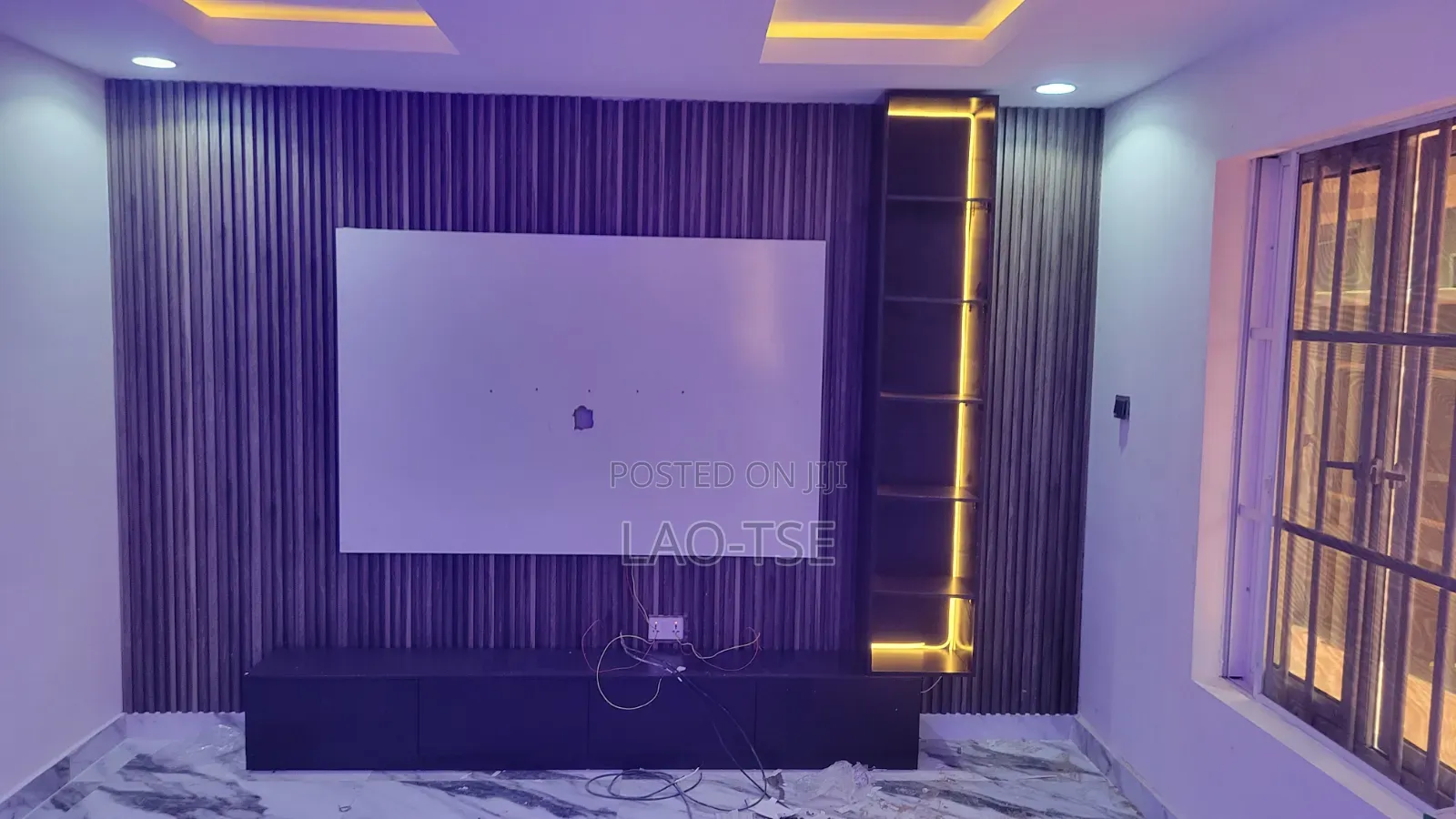 Minimalist Affordable HDF TV Console