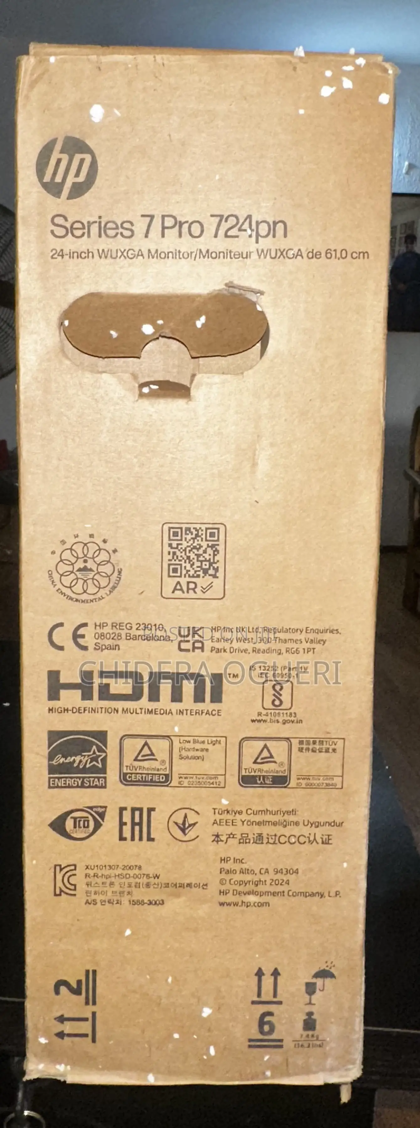 HP SERIES 7 Pro 724 Pin
