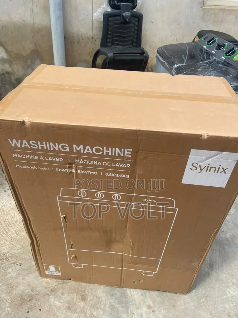 Synix 8.5KG Twin Tub Washing Machine With Spinner