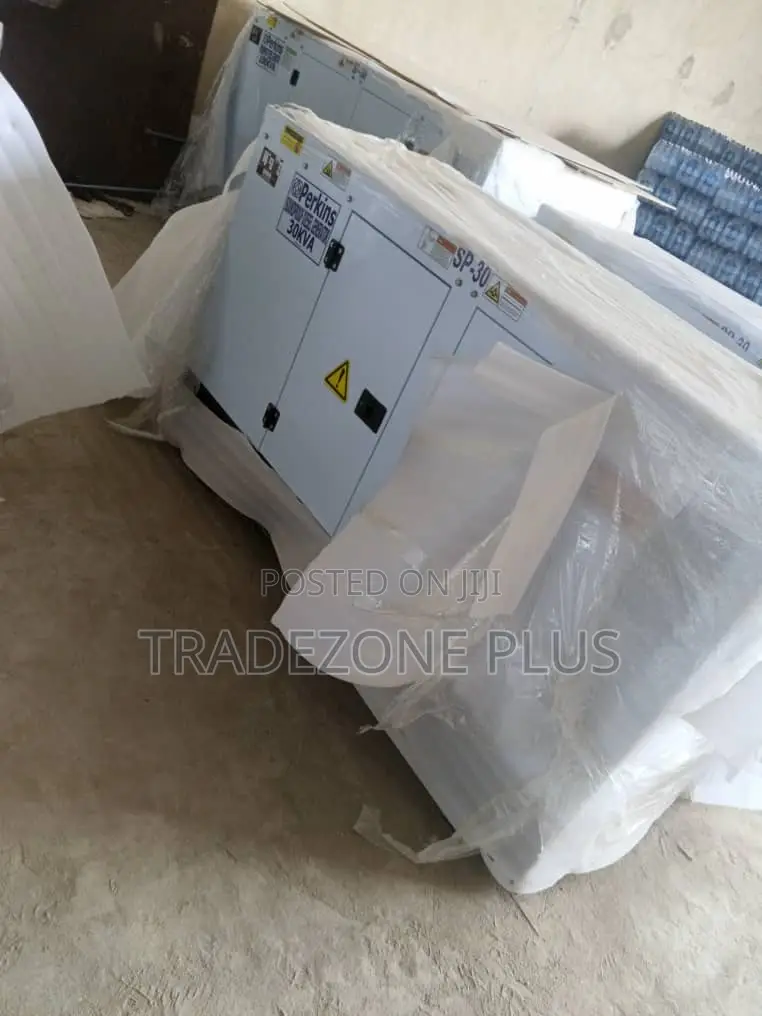 Powerful Perkins 30kVA Soundproof Generator