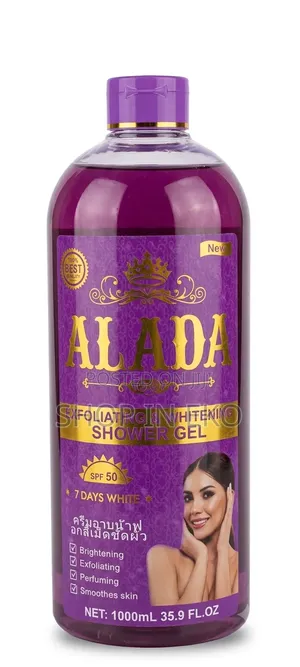 ALADA Exfoliating Whitening Shower Gel - SPF 50 - 1000ml