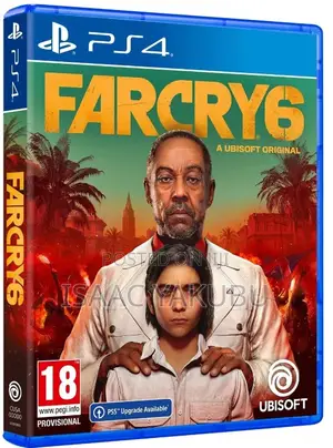 Far Cry 6 PS4 Disc Neatly Used