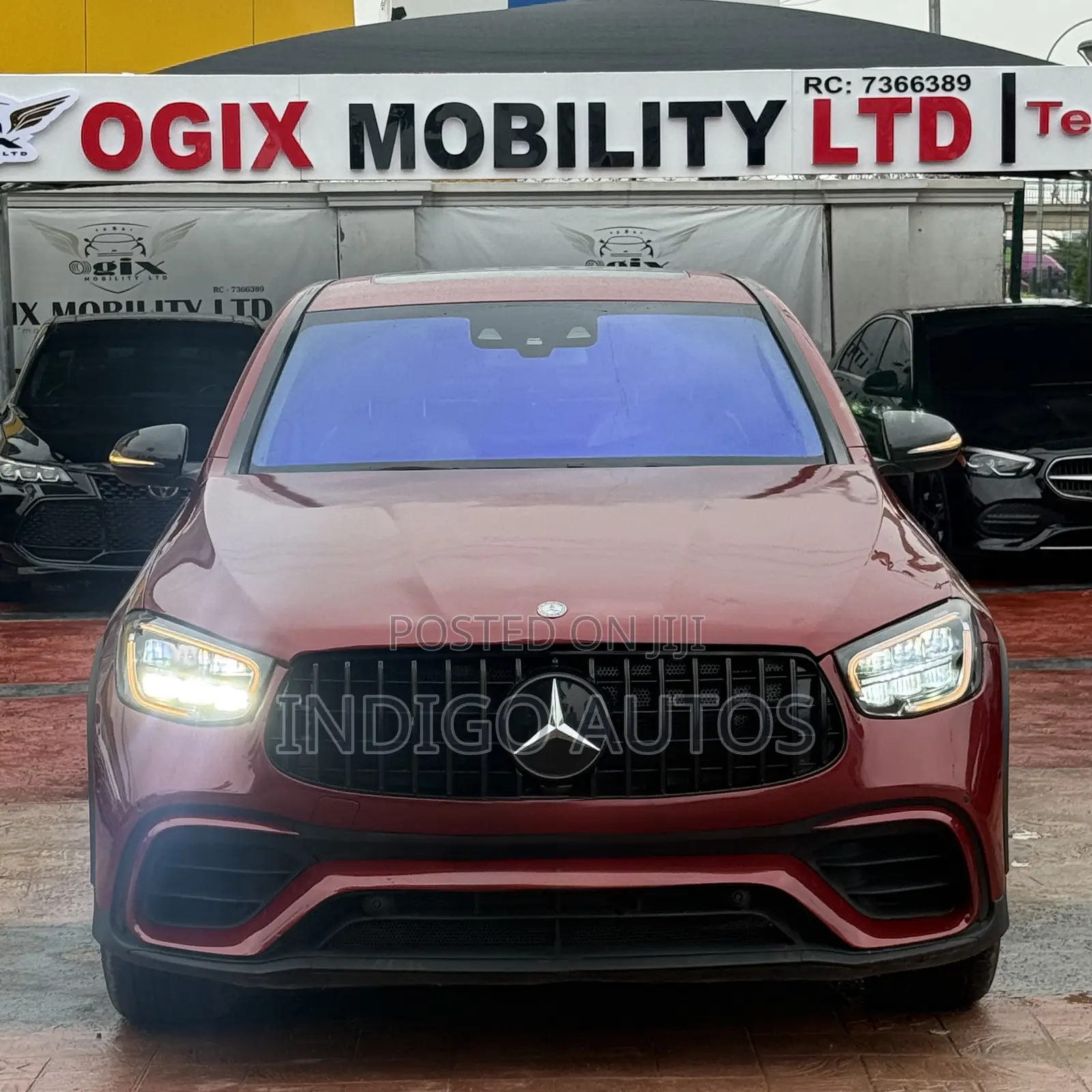 Mercedes-Benz GLC-Class 2017 Red