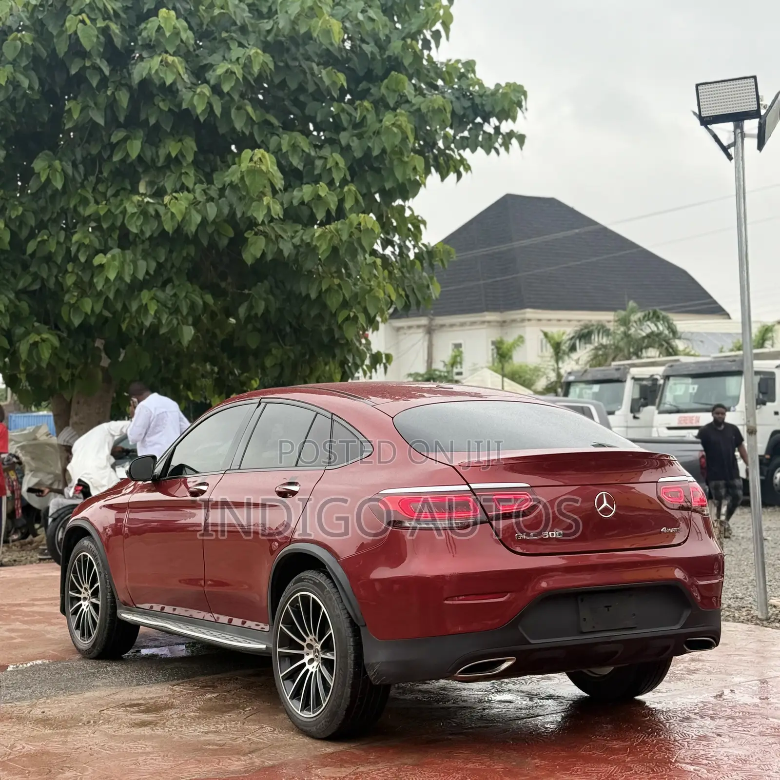 Mercedes-Benz GLC-Class 2017 Red