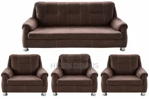 6 Seater Quality Velvet Sofa Chair