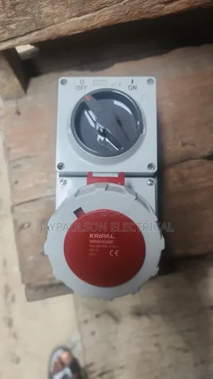 Industrial Switched Interlocked Socket