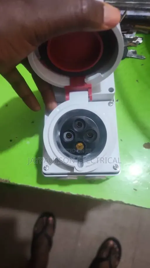 Industrial Switched Interlocked Socket