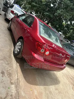 Toyota Corolla 2007 Red
