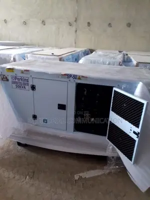 Perkins 50KVA Commercial Soundproof Generator