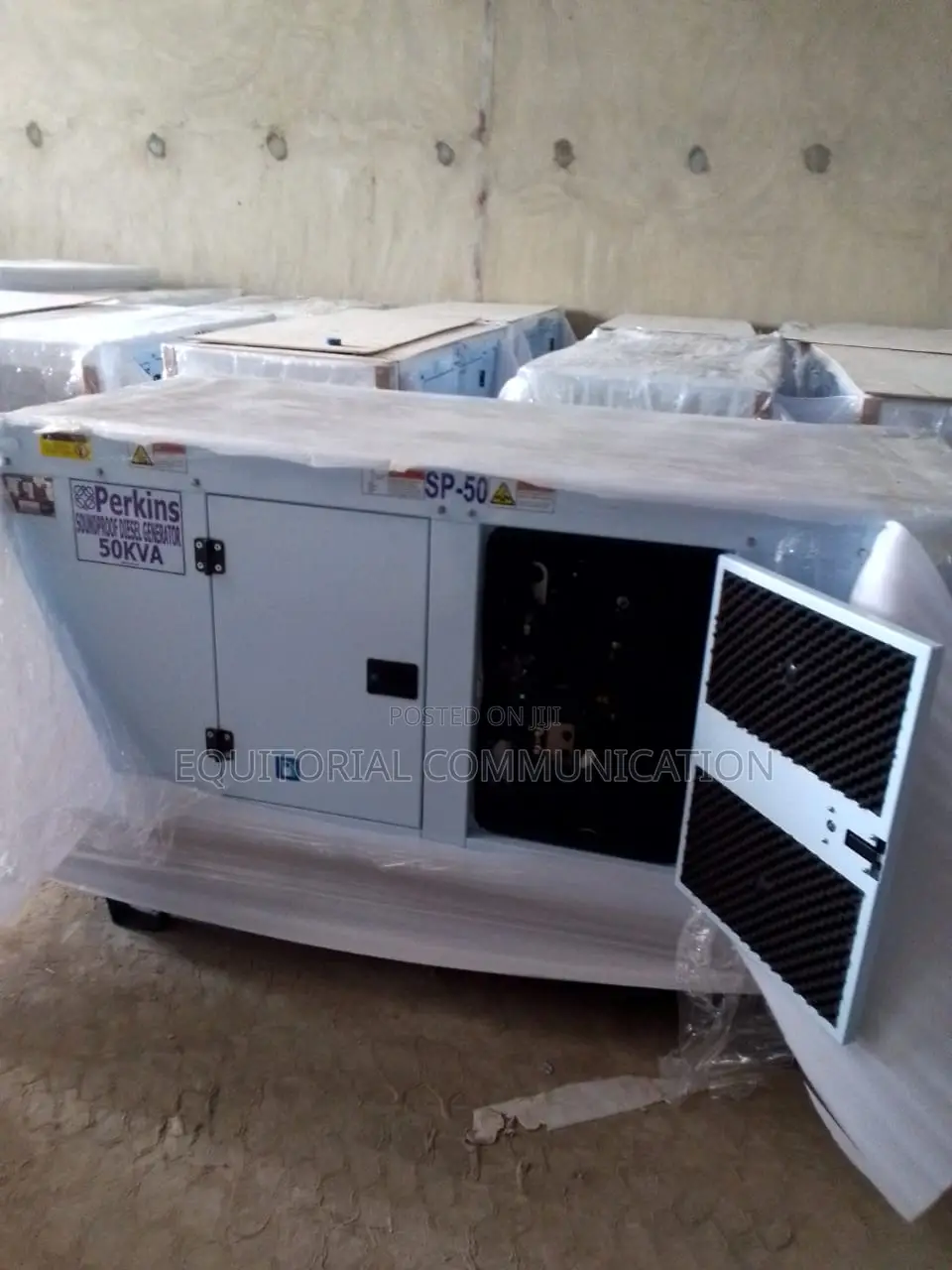 Perkins 50KVA Commercial Soundproof Generator