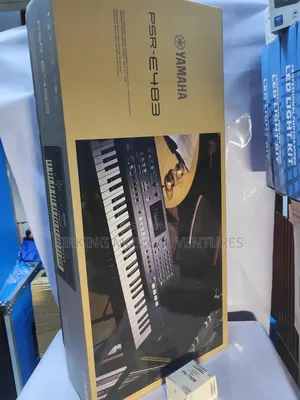 Yamaha Keyboard PSR E473 With Adopter