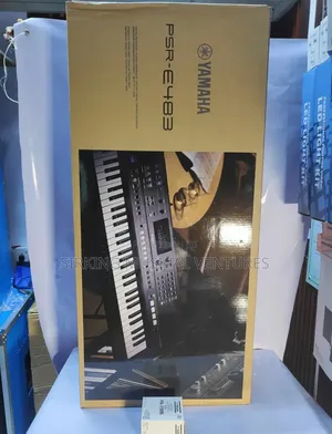 Yamaha Keyboard PSR E473 With Adopter