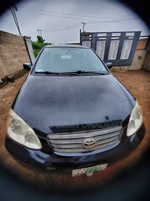 Toyota Corolla Sedan Automatic 2003 Black