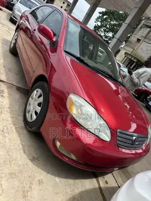 Toyota Corolla 2007 Red