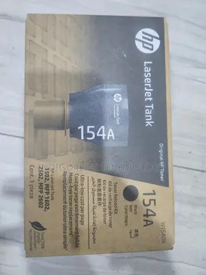 HP 154a Black Laserjet Toner Tank Reload Kit [W1540a]