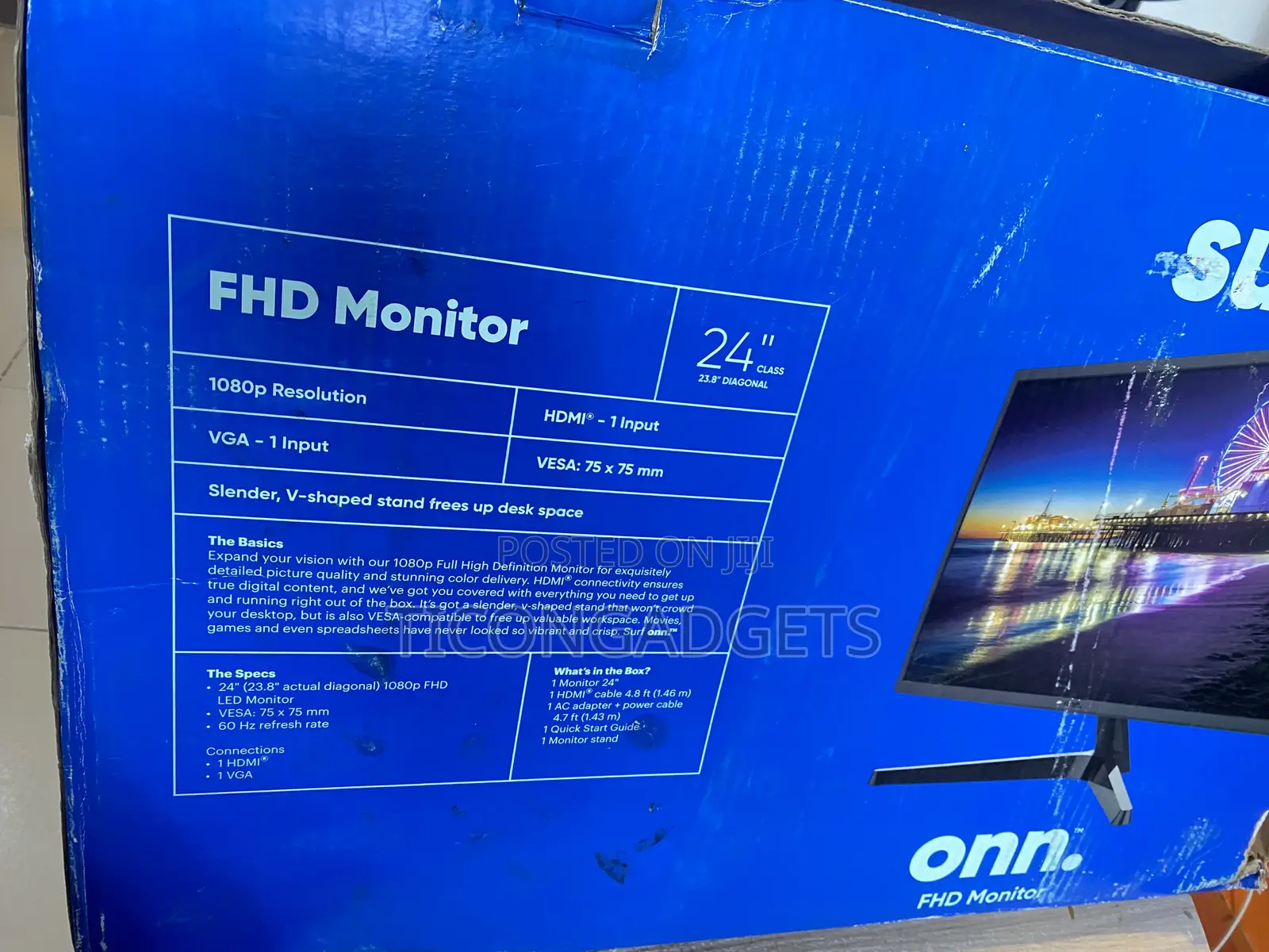 Surf Onn 24” Monitor