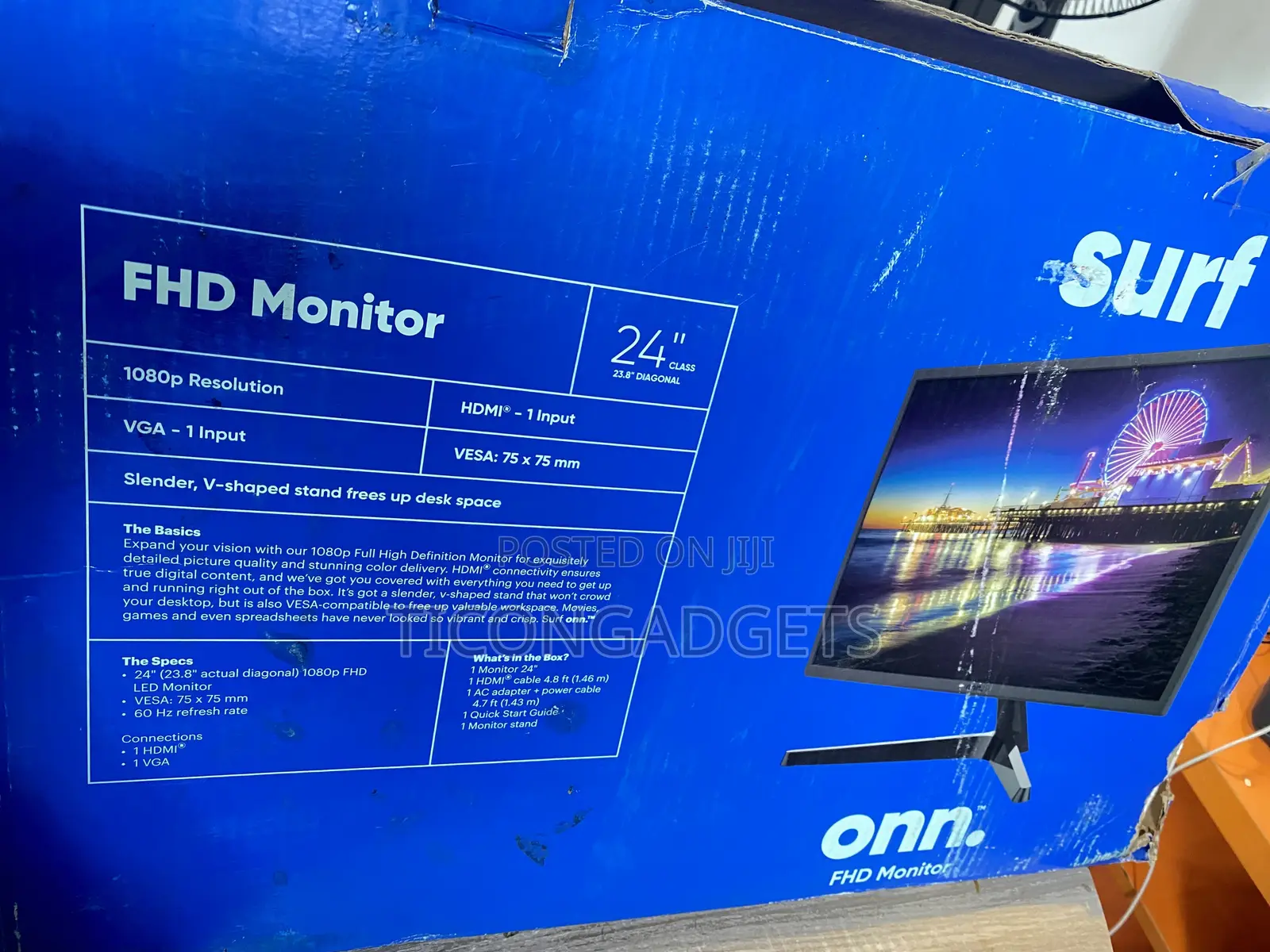 Surf Onn 24” Monitor