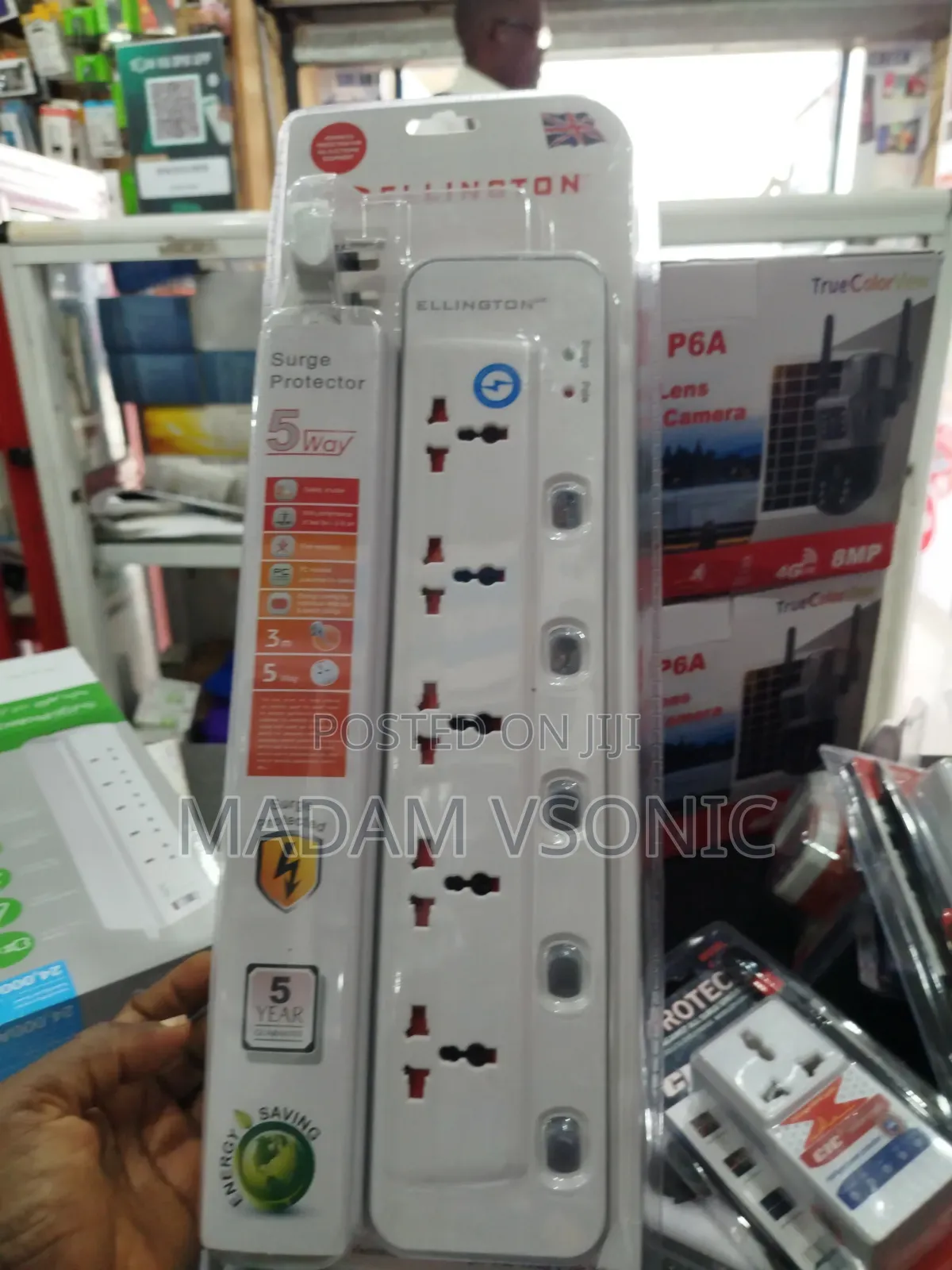 Ellington 5-Way Surge Protector