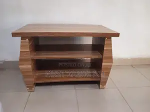 Center Table With Side Book Storage