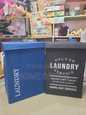 Collapsible Laundry Storage