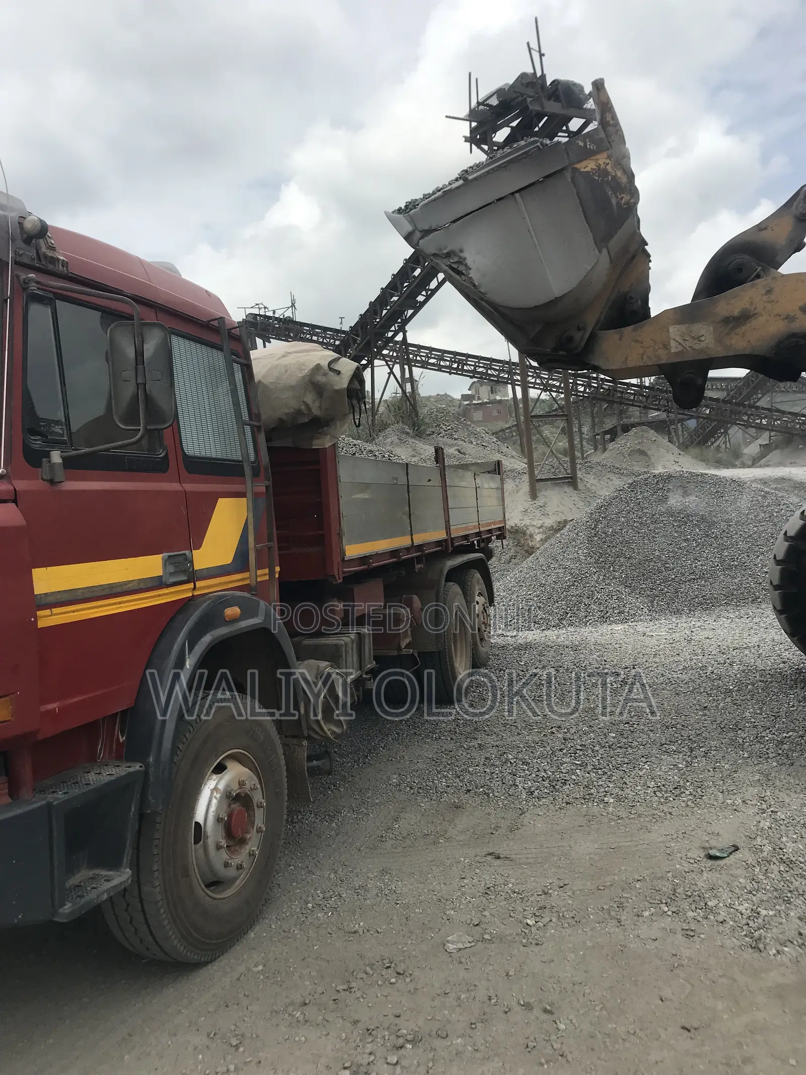 Full 20 Tons of Granite Direct From Quarry