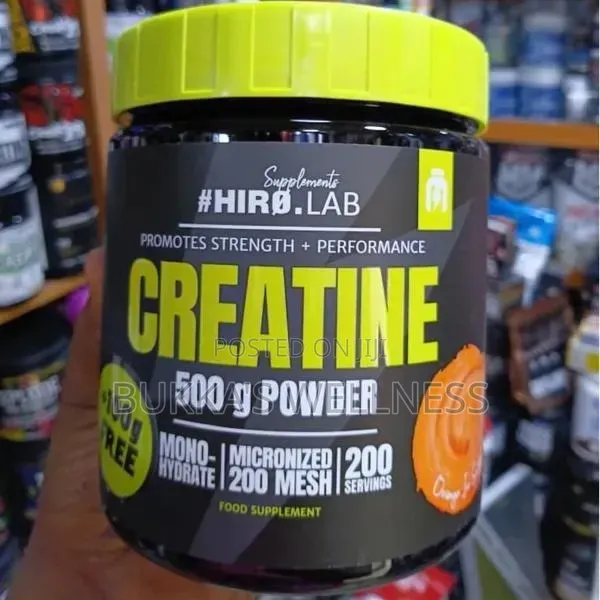 Hiro Lab Creatine Monohydrate, 500g Powder_ 200 Servings.