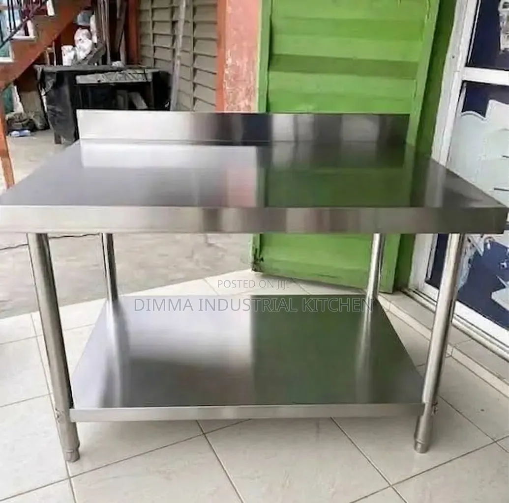3ft Table With Back Splash