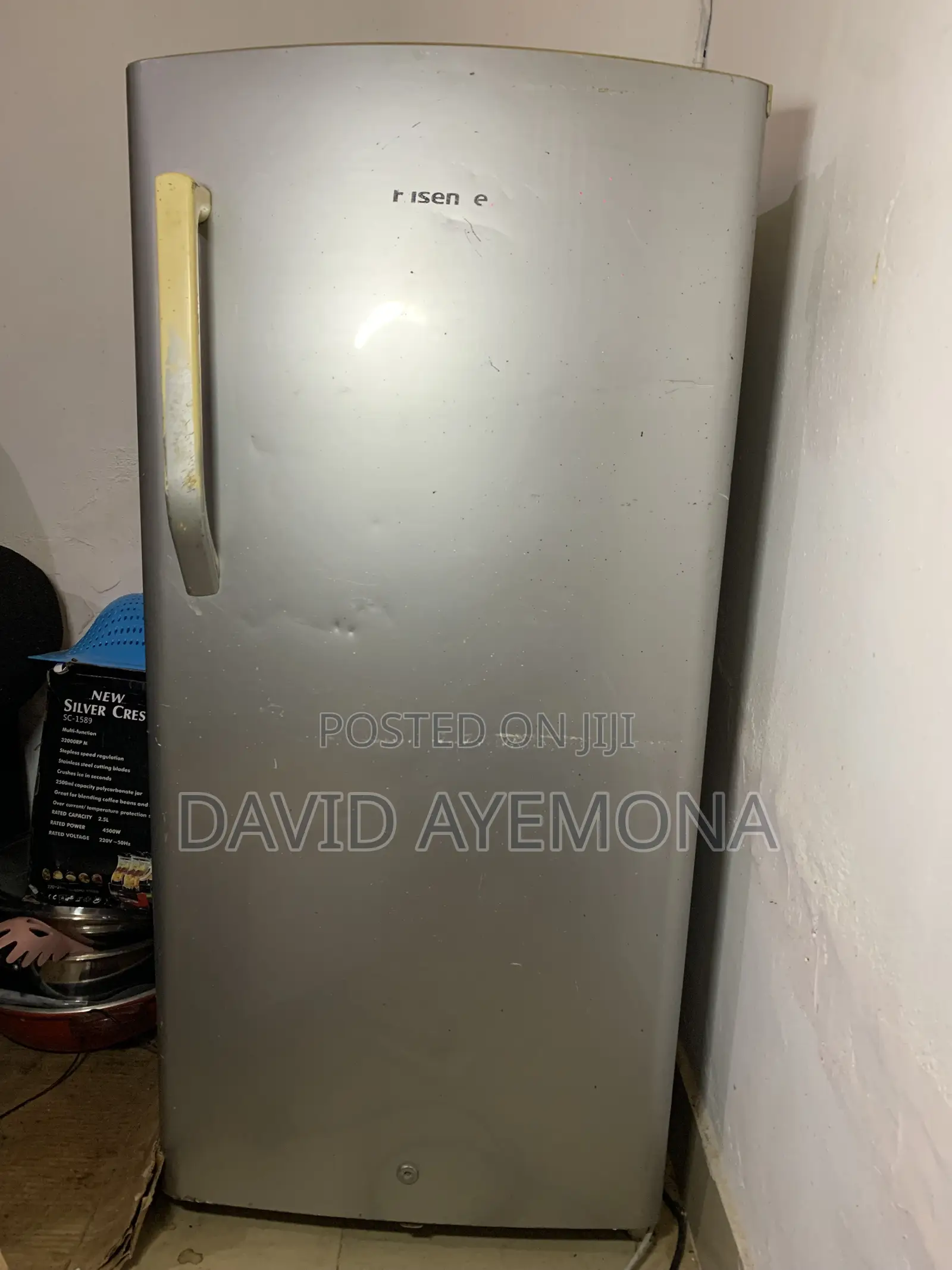Hisense 150L Single Door Refrigerator REF RS20S