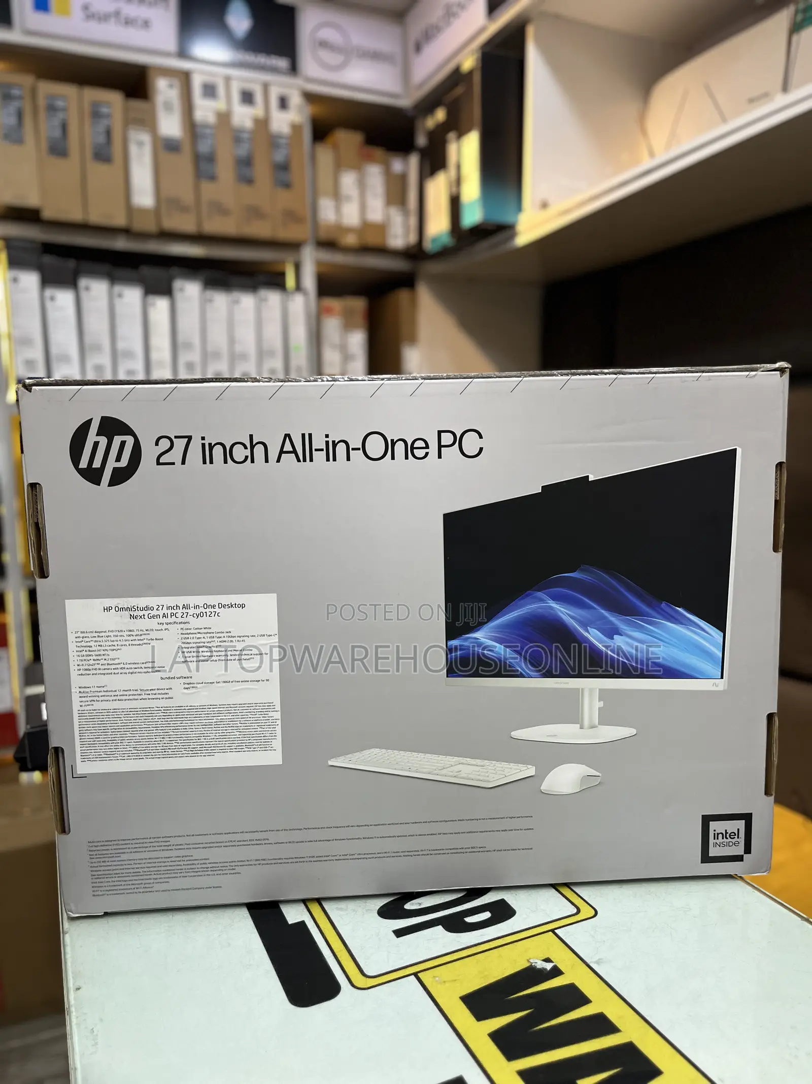 HP OmniStudio 27 ALL-IN-ONE Desktop Next Gen AI PC( 27-Cy0127c)