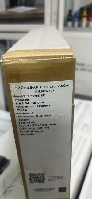 New Laptop HP OmniBook X Flip 14" 16GB Intel Core Ultra 7 SSD 1T